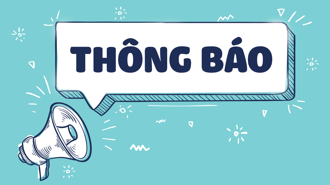  THÔNG BÁO